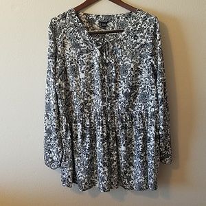 Torrid long sleeve blouse